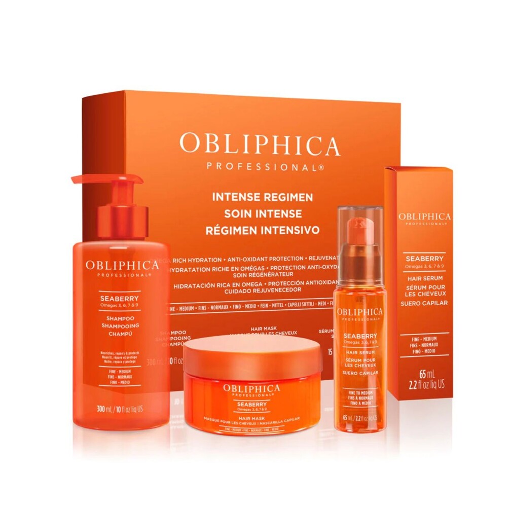 Obliphica Box Set Professional Seaberry Collection Regimen Fine to Medium NEW